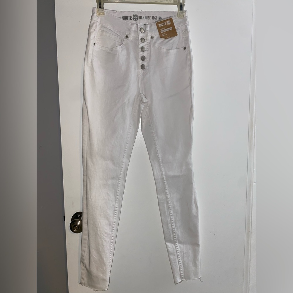 High rise jeans